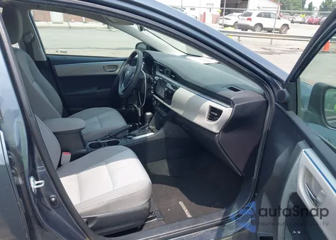 2016 Toyota Corolla Le from USA, damaged, VIN 2T1BURHE6GC628873